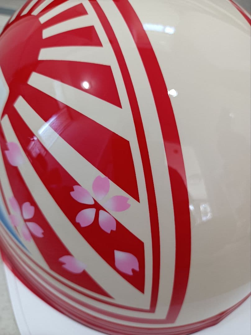 カスタムコルク半　アイボリー✘赤富士日章　桜花