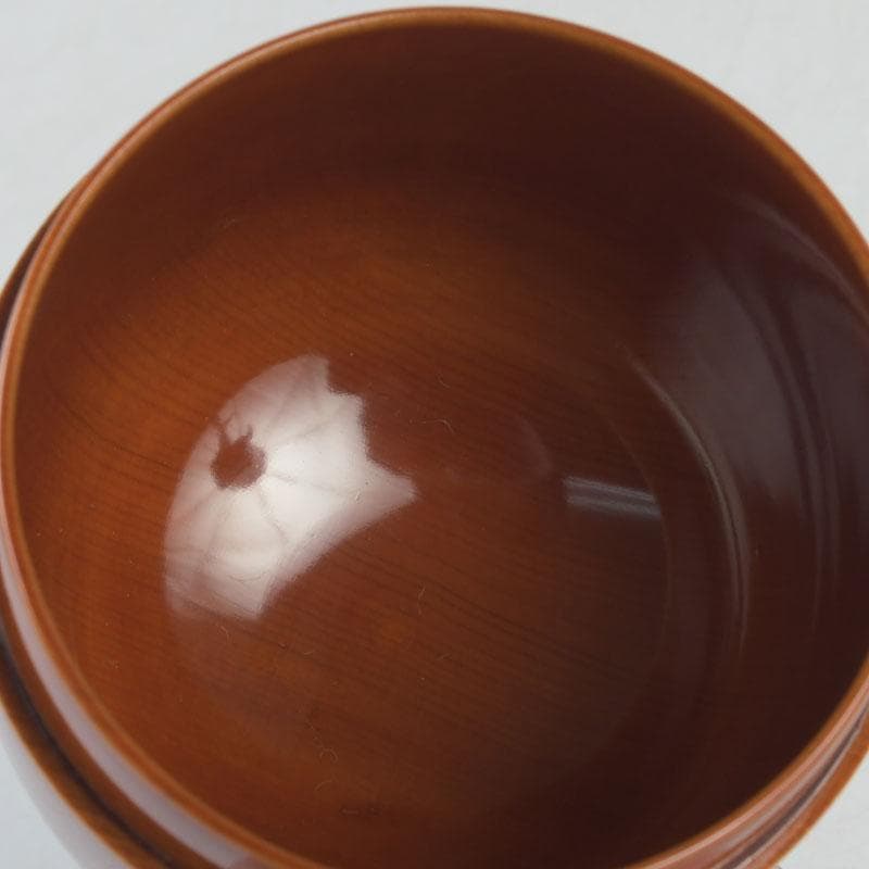 茶道具 飛騨春慶塗 中棗 箱付 V 9687