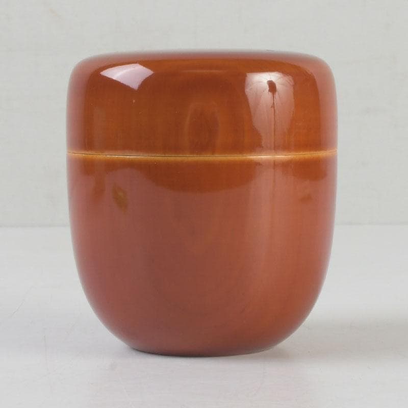 茶道具 飛騨春慶塗 中棗 箱付 V 9687