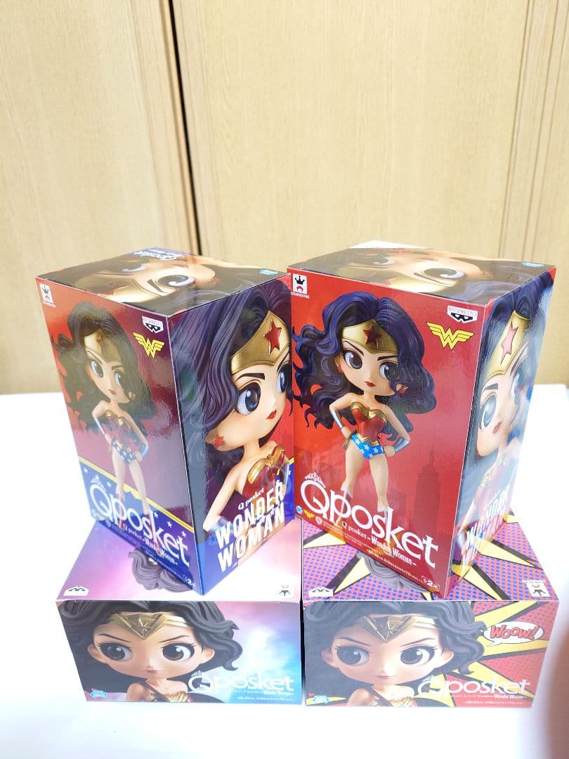 Qposket ワンダーウーマン 4体セット qposket スーパーマン スーパー