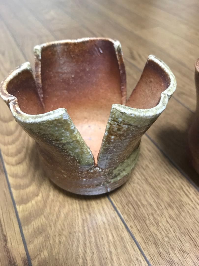 赤膚焼　泉窯　光包　割山椒6客