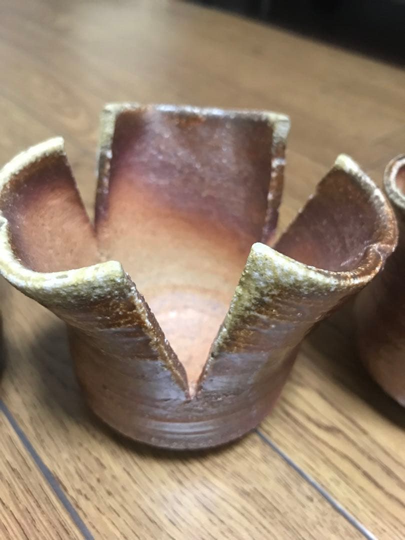 赤膚焼　泉窯　光包　割山椒6客