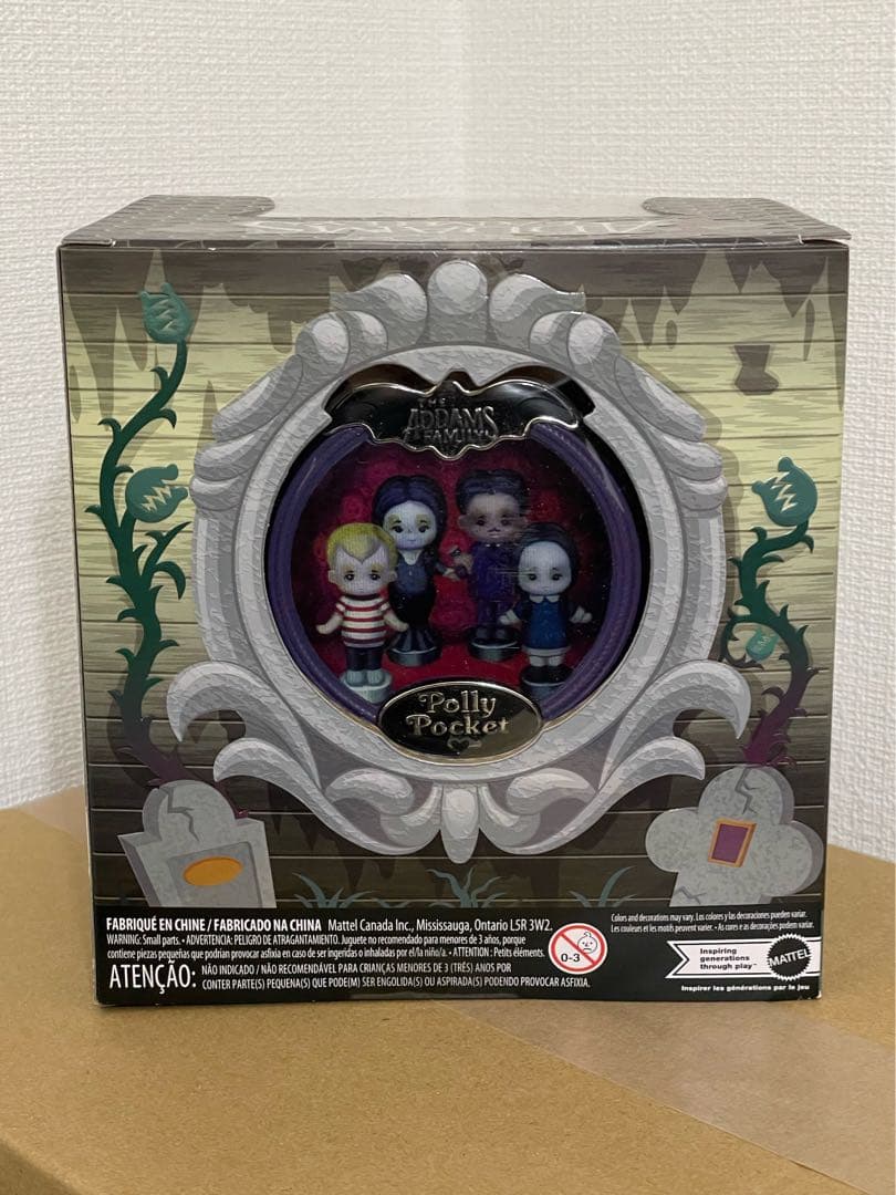 Polly Pocket Compact＊ポーリーポケット×アダムスファミリー