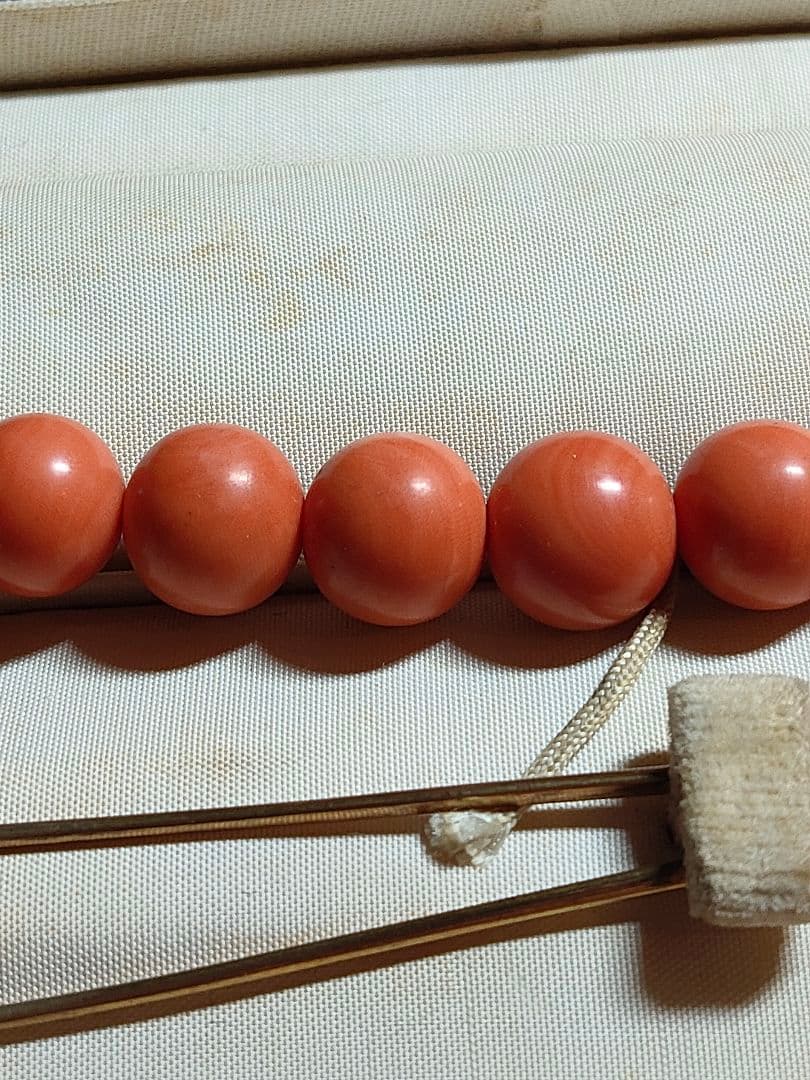 本珊瑚玉 簪セート