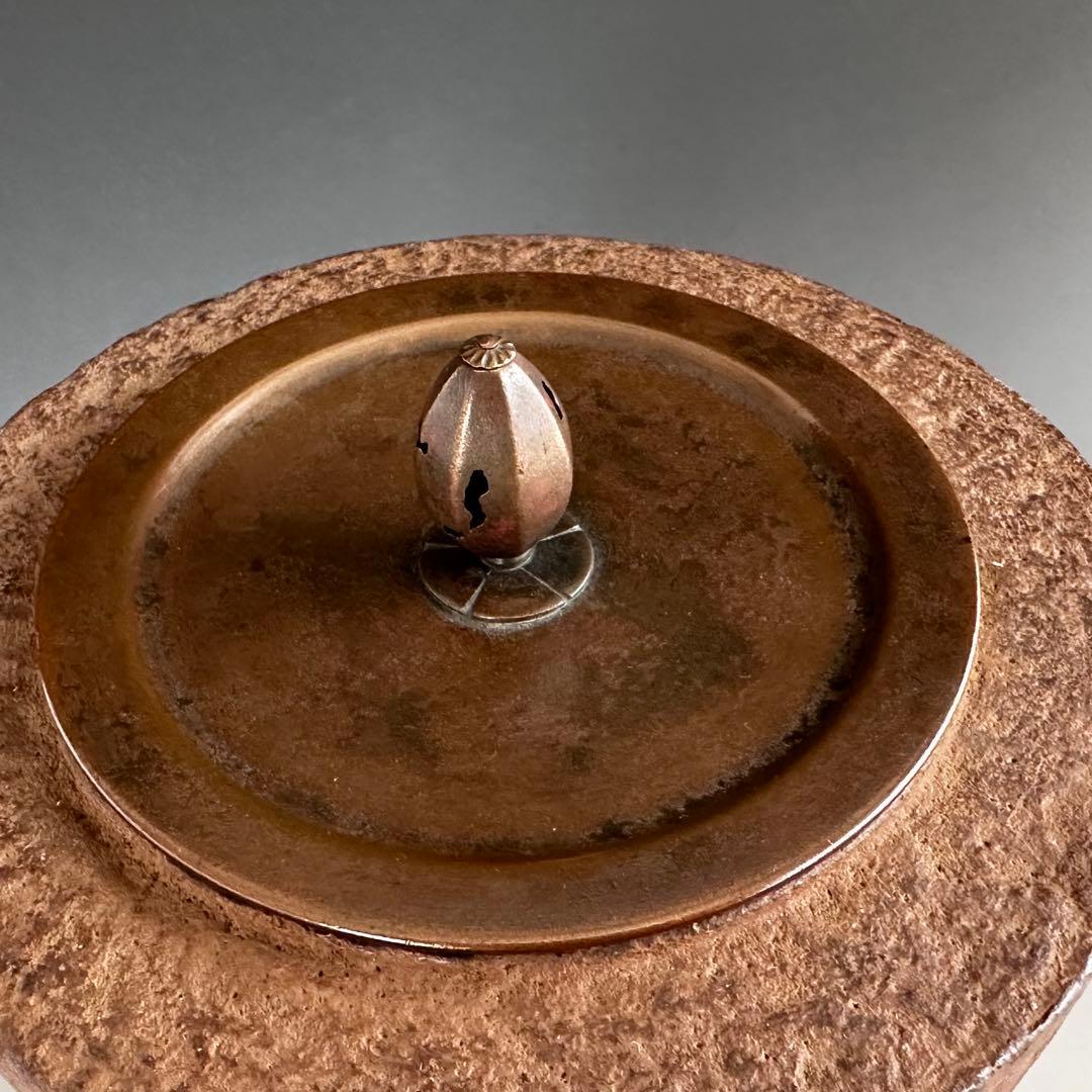 茶道具 筒釜 横倉友次郎 共箱 山形鋳物 釣釜 風炉用 茶事 稽古 野点