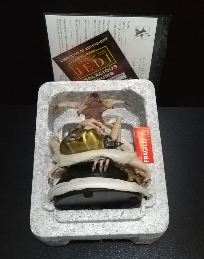 新品 サレシャス・クラム ミニバスト 胸像 フィギュア スターウォーズ