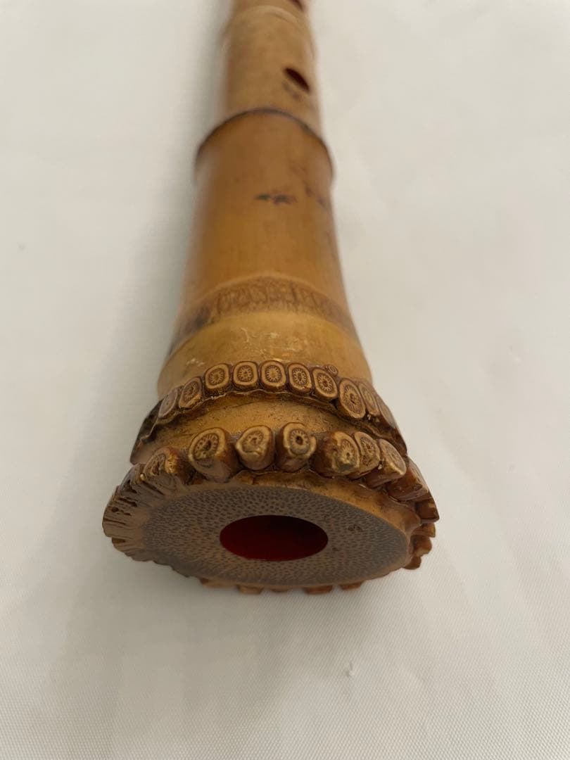 ➁超希少 尺八 昌山4本 銘なし1本 5本まとめ売り