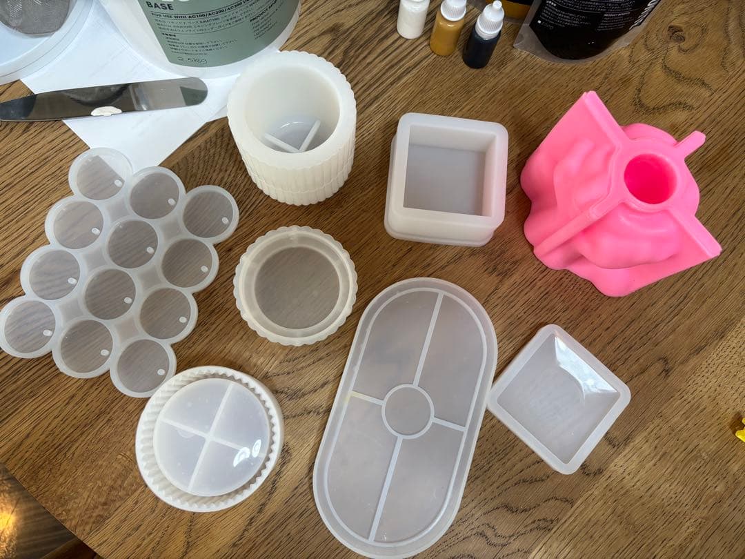 ジェスモナイト ピグメント シリコンモールド