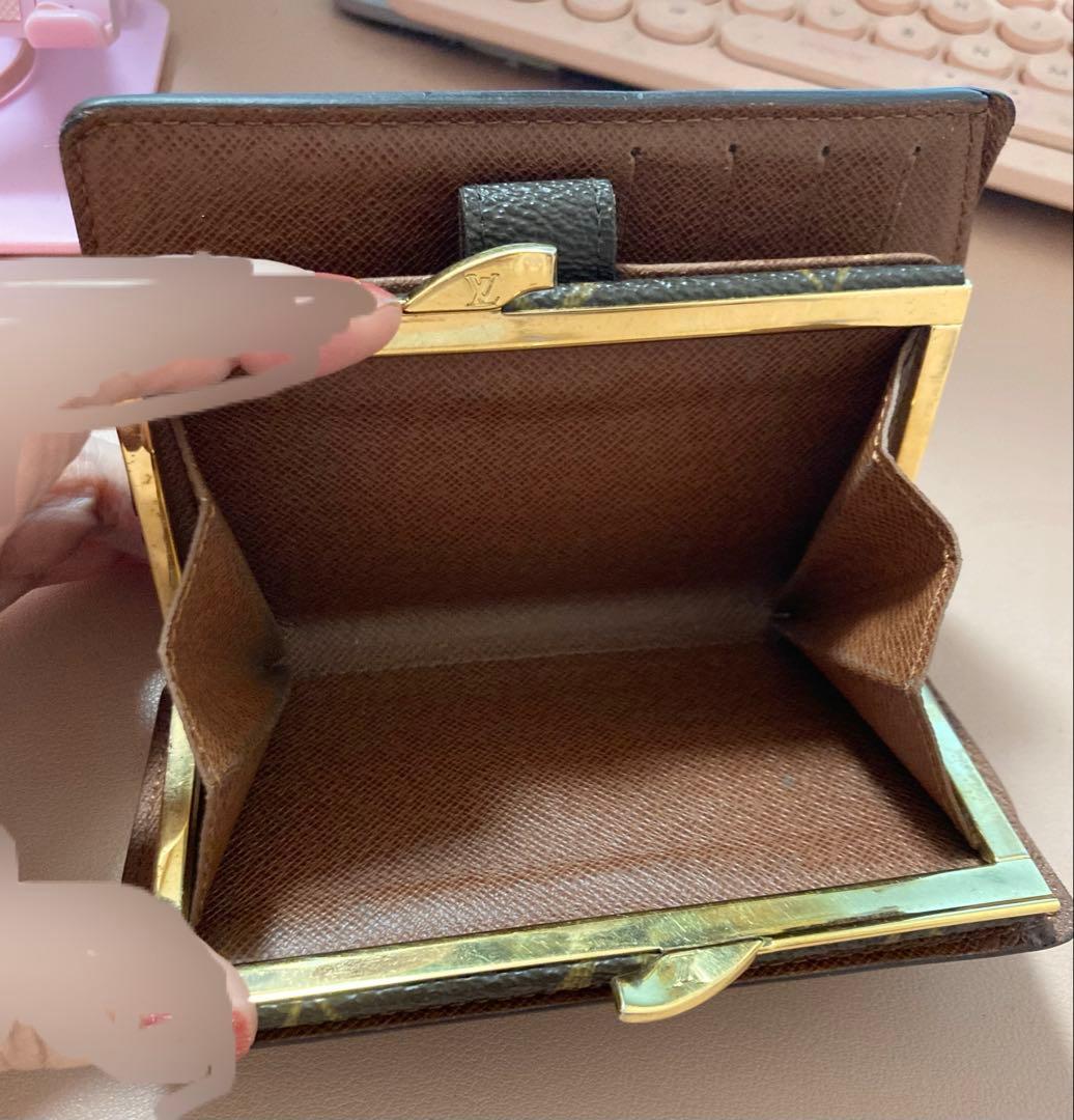 極美品！ルイヴィトンモノグラムポルトモネビエヴィエノワ二つ折り財布