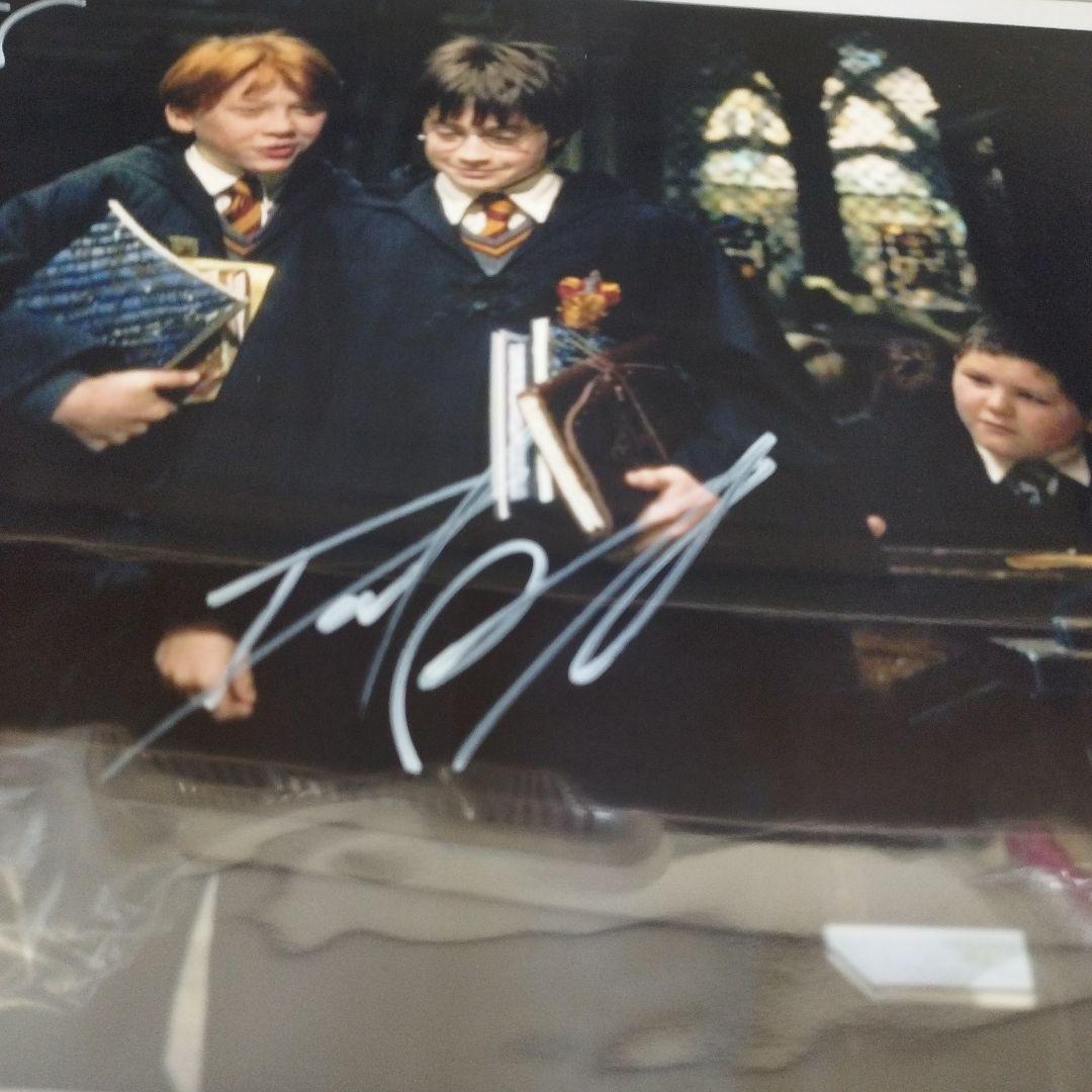 ダニエル・ラドクリフ&ルパート・グリント 直筆サイン入りフォト　ハリーポッター