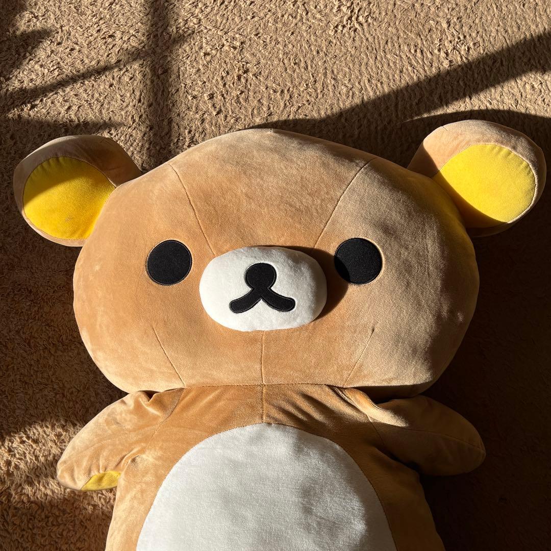 【値下げ中！】リラックマ　くったりぬいぐるみ特大　1m