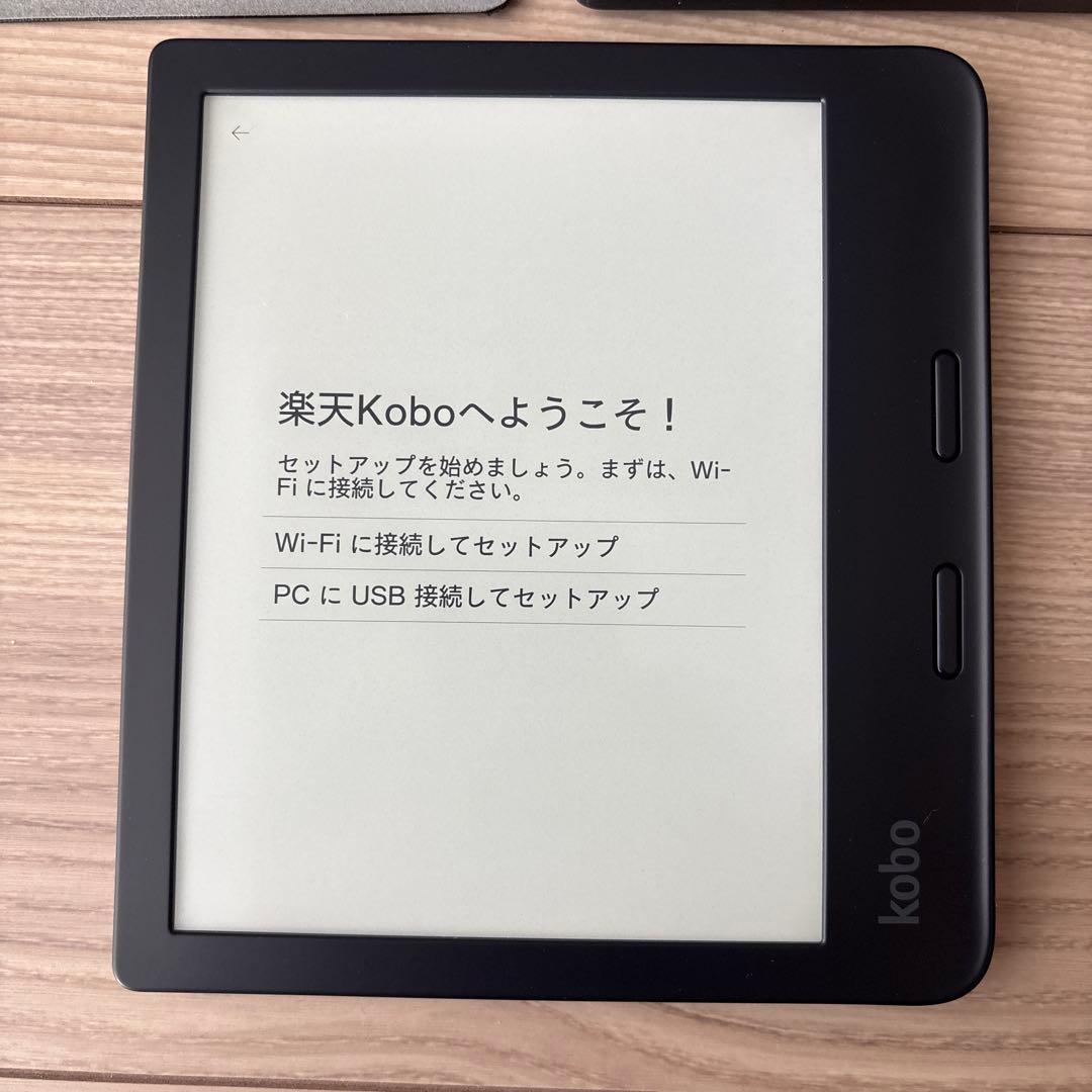 Rakuten Kobo Libra2 電子書籍リーダー ブラック カバー付き - メルカリ