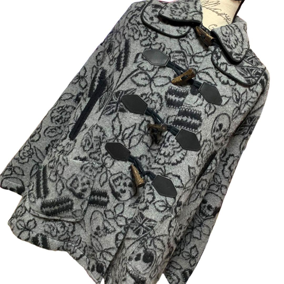 スカル♡ポンチョ