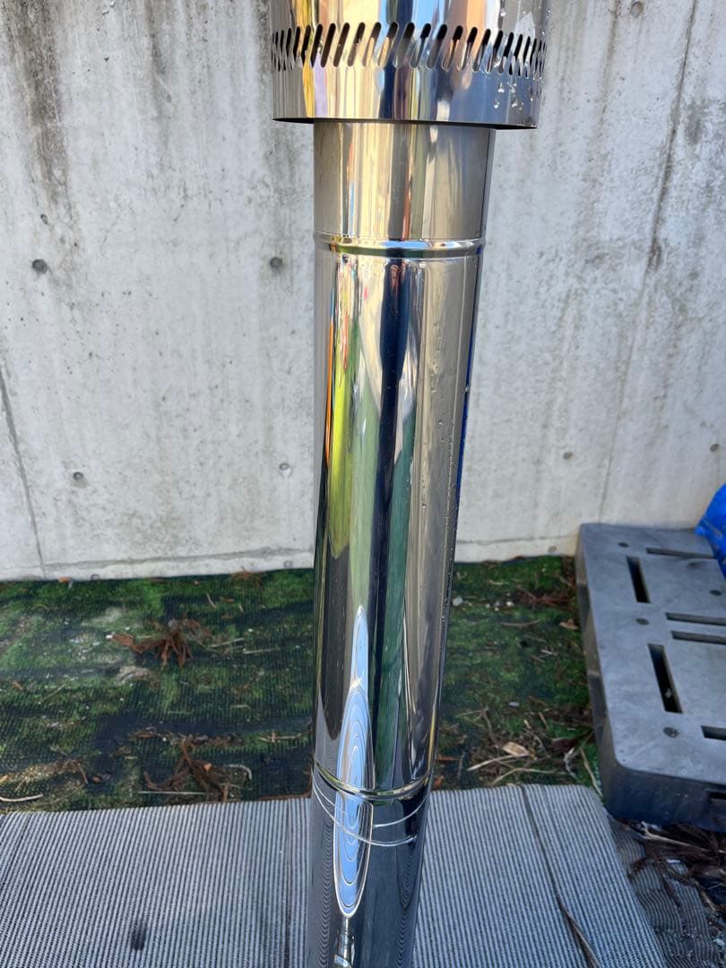 ホンマ製作所　時計型　薪ストーブ　ステンレス