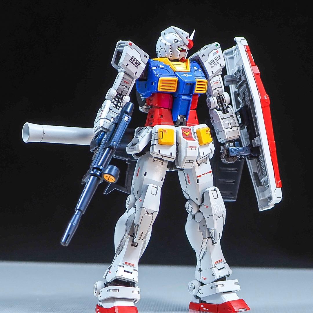 RG ガンダム 2.0 ガンプラ 全塗装 完成品 rx78-2 - メルカリ