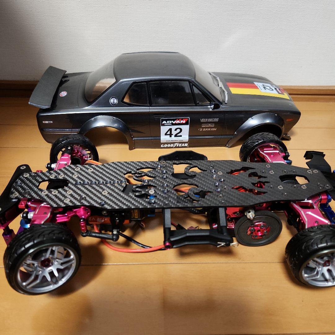 サクラD4 ハコスカボディ 検索ラジドリ YD2 ドリラジ ドリパケtt02