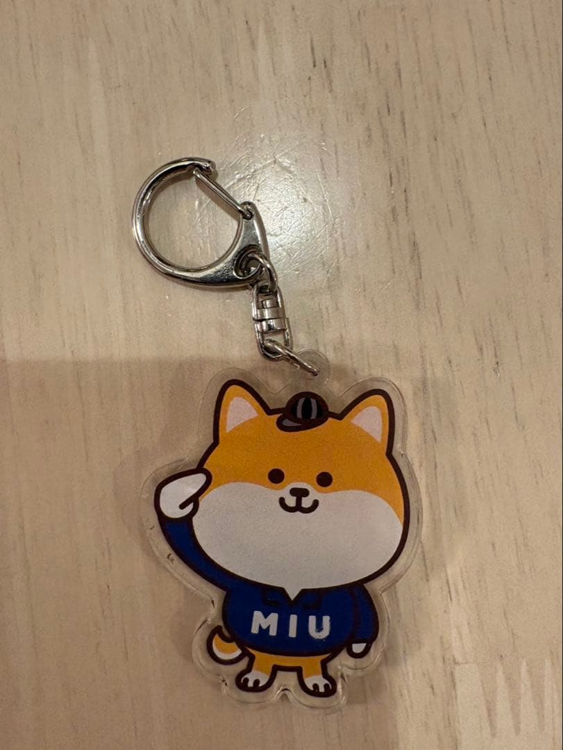 MIU404 ポリまる アクリルキーホルダー レア - メルカリ