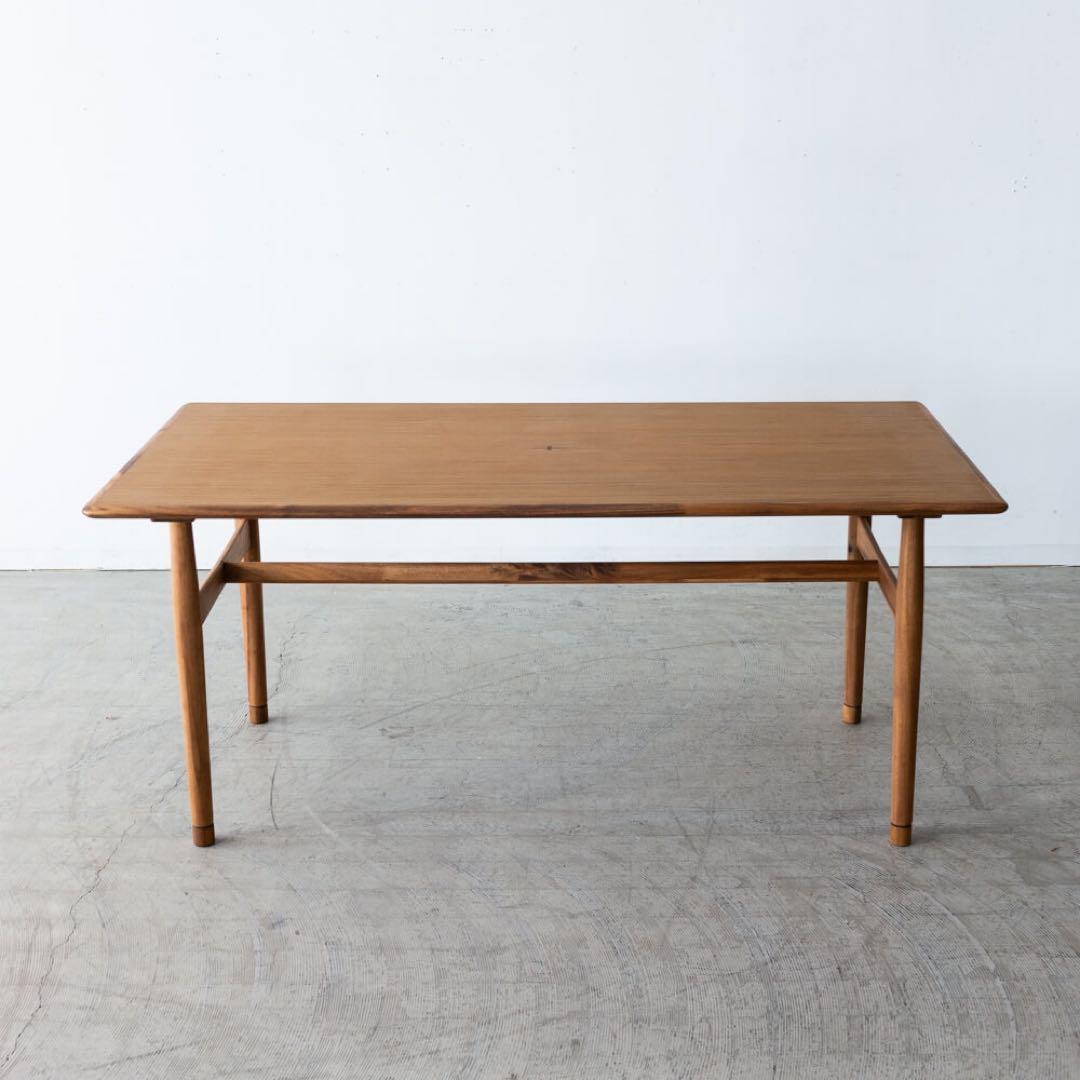 EDDA LDテーブルDT33105Q チーク・アカシア / オイル仕上げ