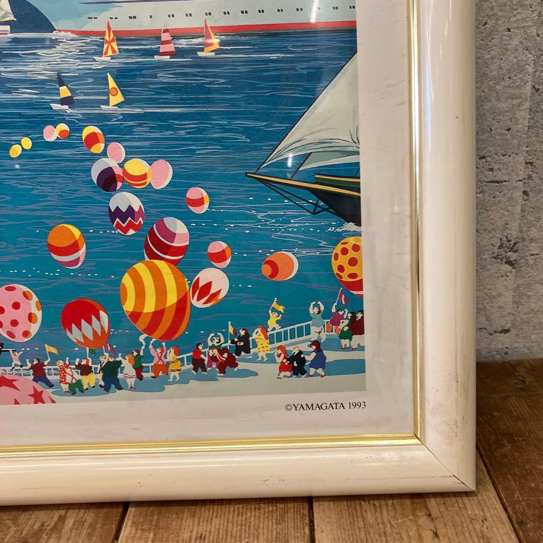 ヒロ ヤマガタ YAMAGATA ボートパレード ポスター イラスト アート