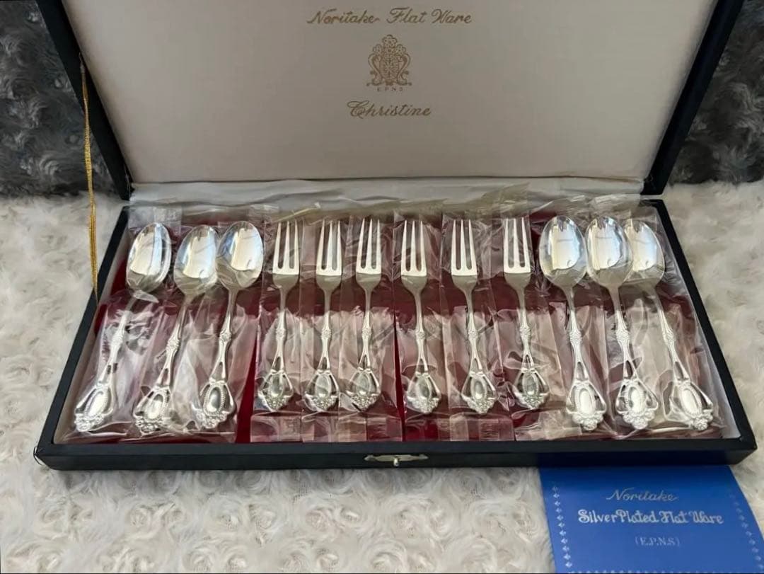 ノリタケ カトラリーセット クリスティーヌ スプーン＆フォークセット