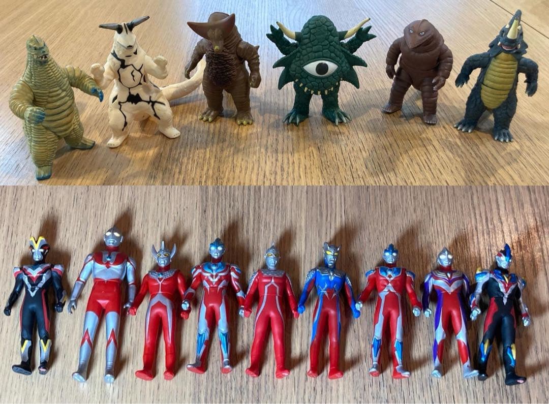 ウルトラ怪獣＆ウルトラマン フィギュアセット☆15体まとめ売り】 [15