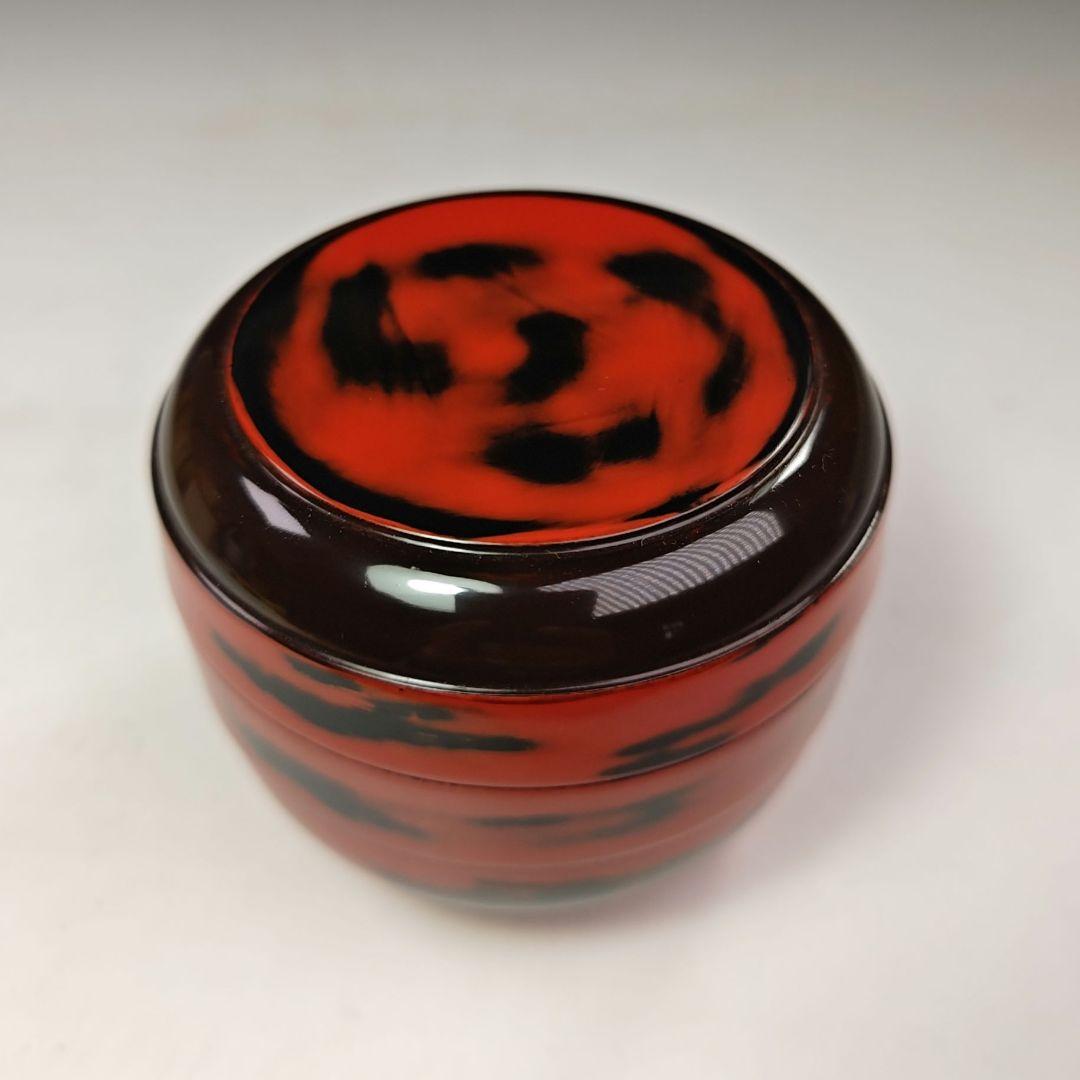 イ614 棗『根来茶器棗木箱』茶入茶道具