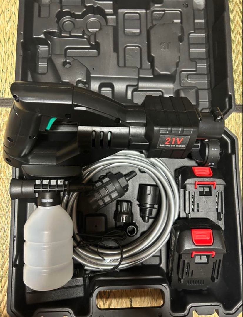 洗車店監修】高圧洗浄機 コードレス 充電式8Mpa 20000mAh 6in1 楽天