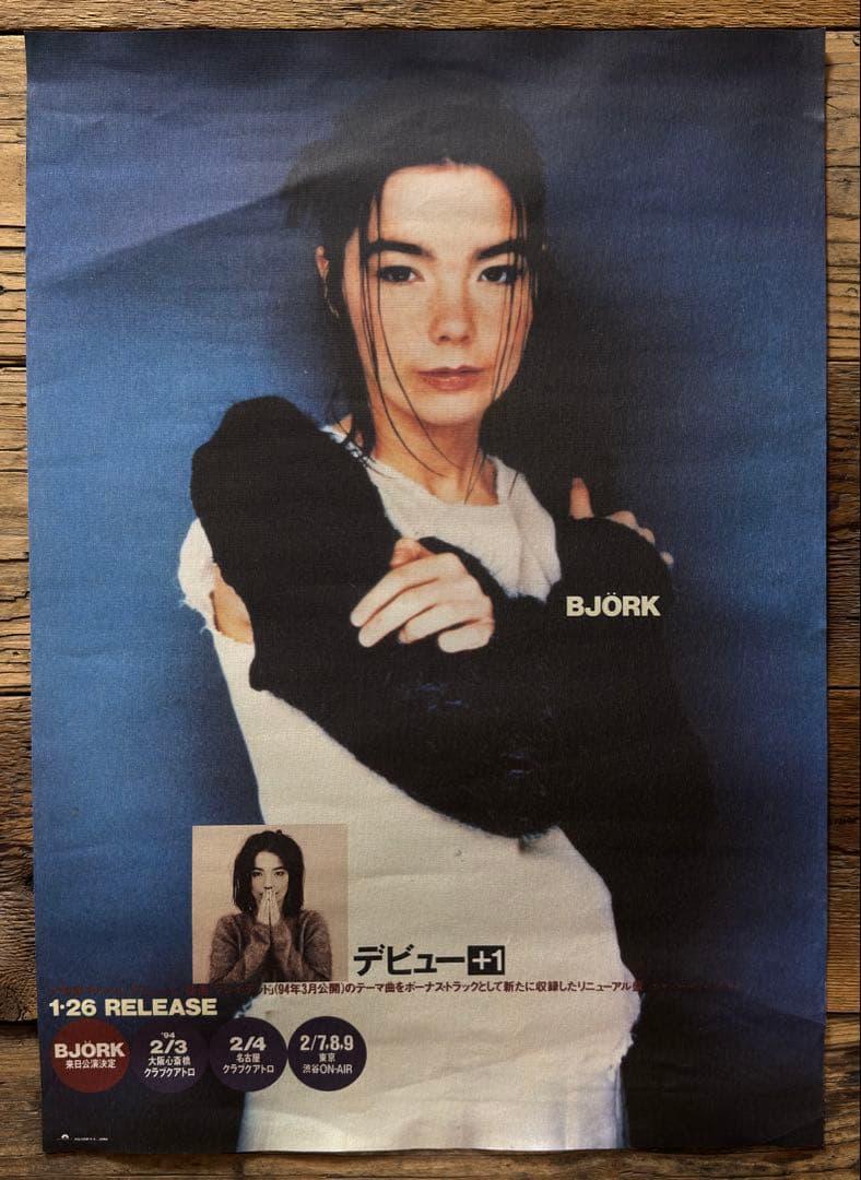 非売品】 Björk ビョーク DEBUT デビュー B3ポスター プロモ - メルカリ