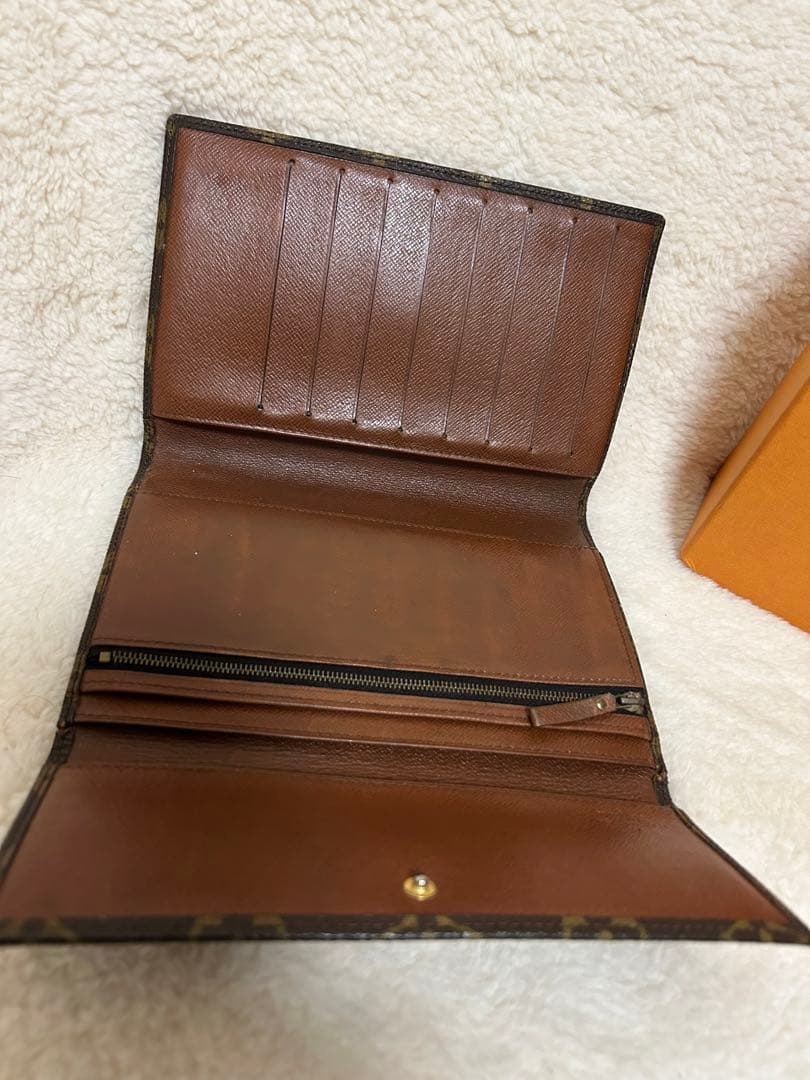 Louis Vuitton モノグラム ポシェットパスポール 三つ折り財布 ルイ