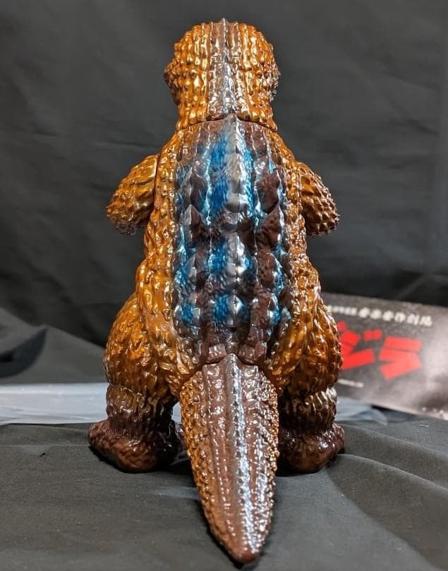 安楽案作ゴジラ1954（メディコムトイ）ギニョール版3期 ソフビフィギュア