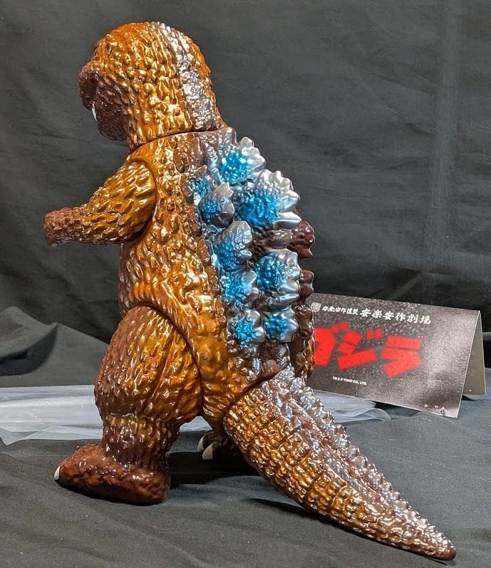 安楽案作ゴジラ1954（メディコムトイ）ギニョール版3期 ソフビフィギュア