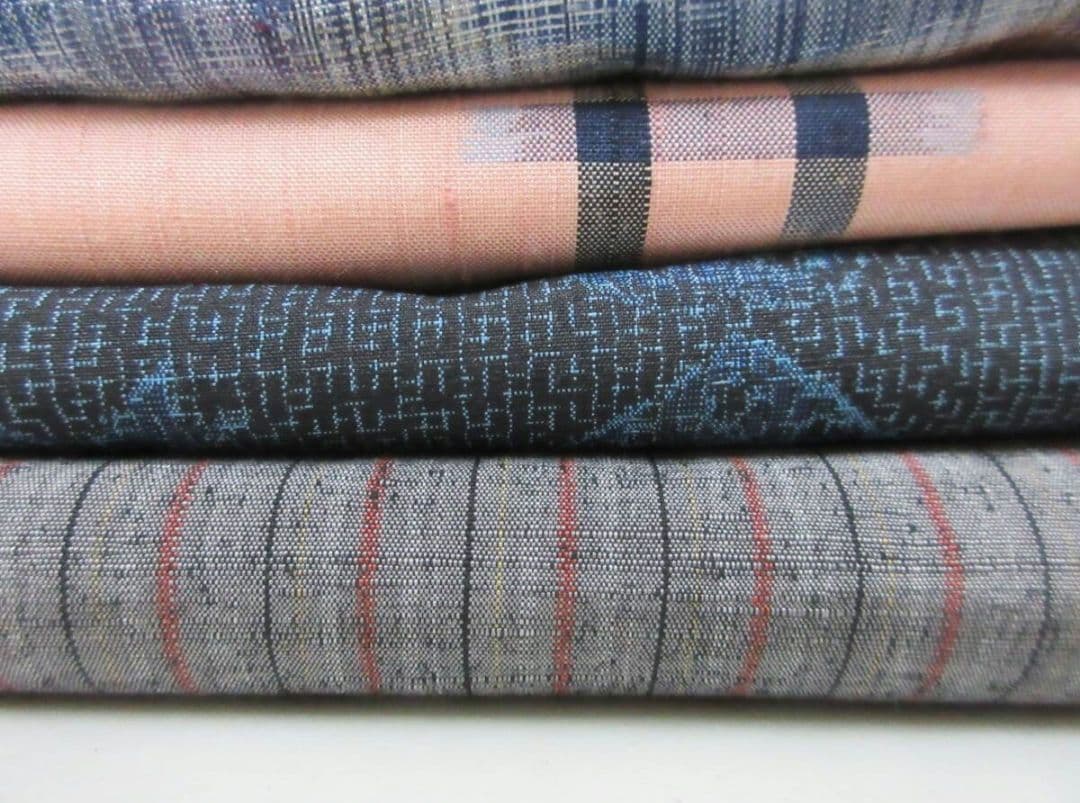 No.65大島紬等の紬の着物22点まとめてセット美品多数