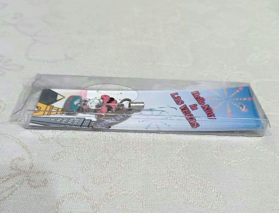 【レア】海外 ハローキティ　ラスベガス　根付け ストラップ　ご当地キティ