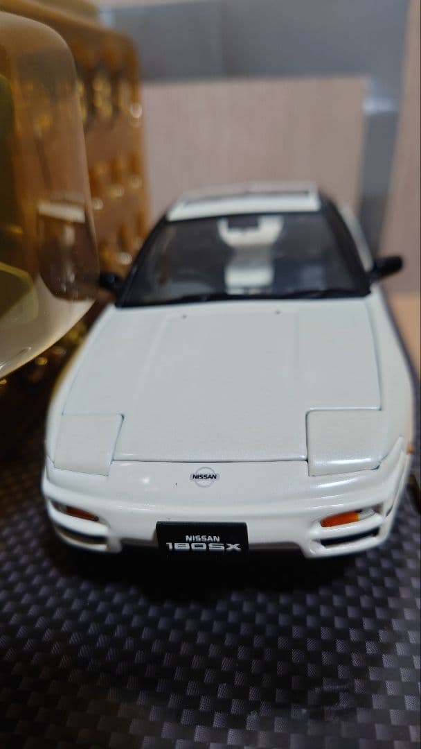 アオシマ DISM 中期 日産 180SX RPS13 1/24 ミニカー