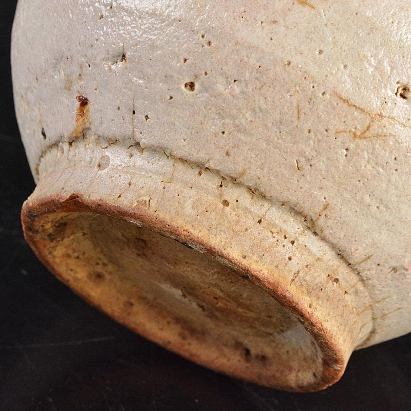 朝鮮美術　李朝　高麗白磁　徳利　時代箱付　M　R7461