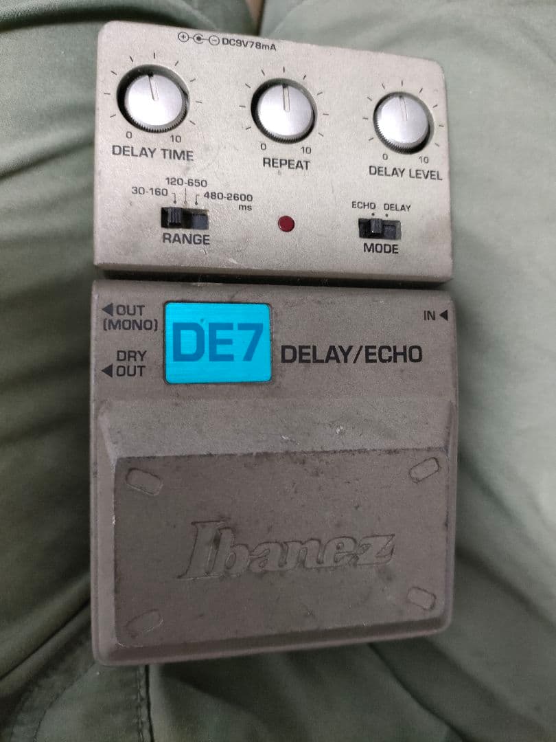 Ibanez DE7 エフェクター ディレイ DELAY/ECHO