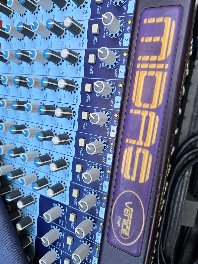 【MIDAS】マイダスVENICE240卓上アナログミキサー