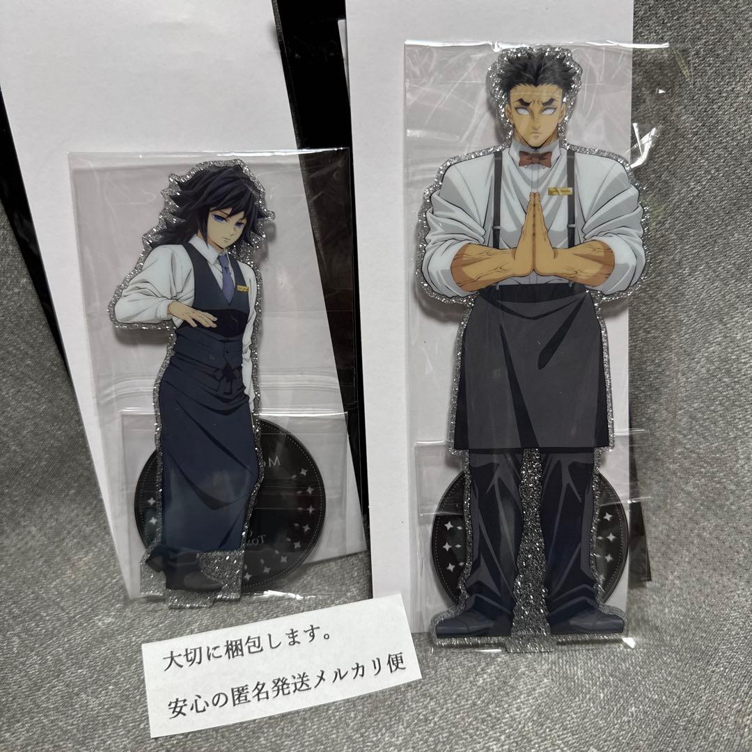 鬼滅の刃 モクテル バー 銀座 両面アクリルスタンド 冨岡義勇 鬼滅の刃