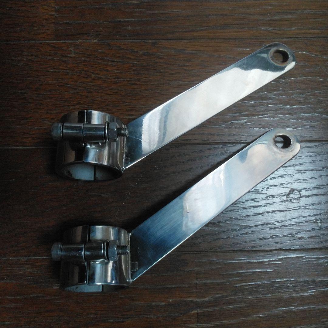 チャックボックス ヘッドライトステー Φ35フロントフォーク用 SR400