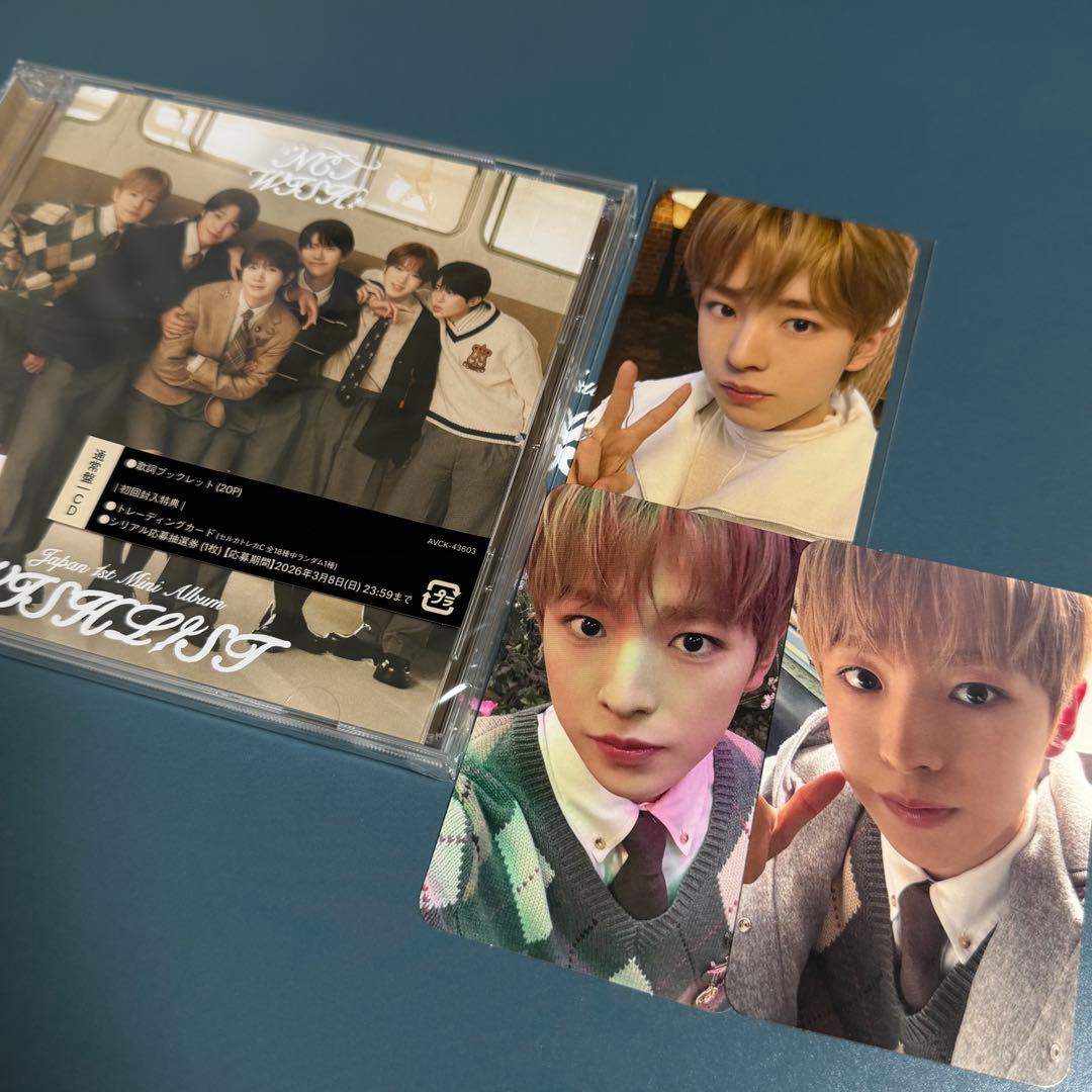 NCT WISH WISHLIST 通常盤 CD トレカ ユウシ セット - メルカリ