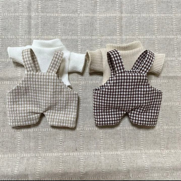 確認用 ちびぬいちゃんのオーバーオール