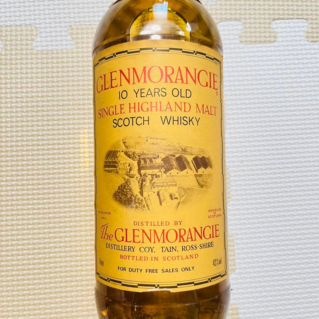 古酒】グレンモーレンジ モルトウイスキー 10年 1000ml