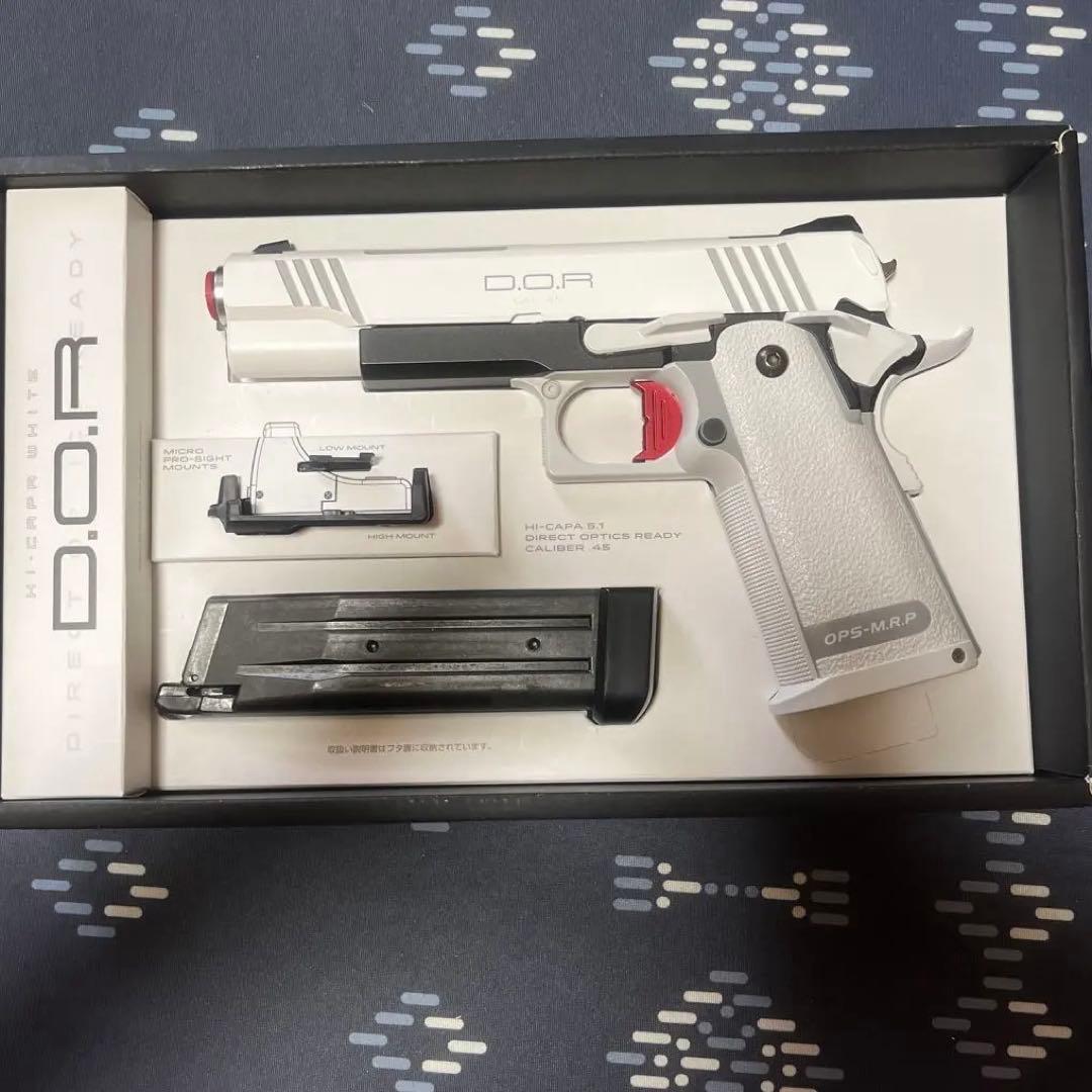 東京マルイ ハイキャパホワイトDOR 値下げ