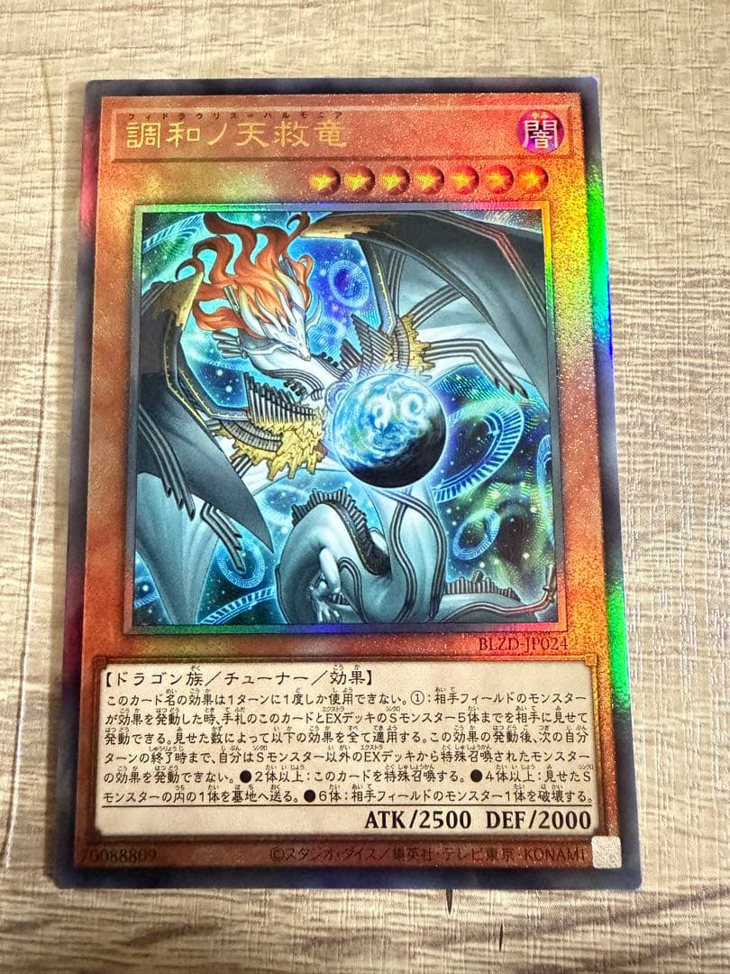 遊戯王 調和ノ天救竜 レリーフ2枚 - メルカリ