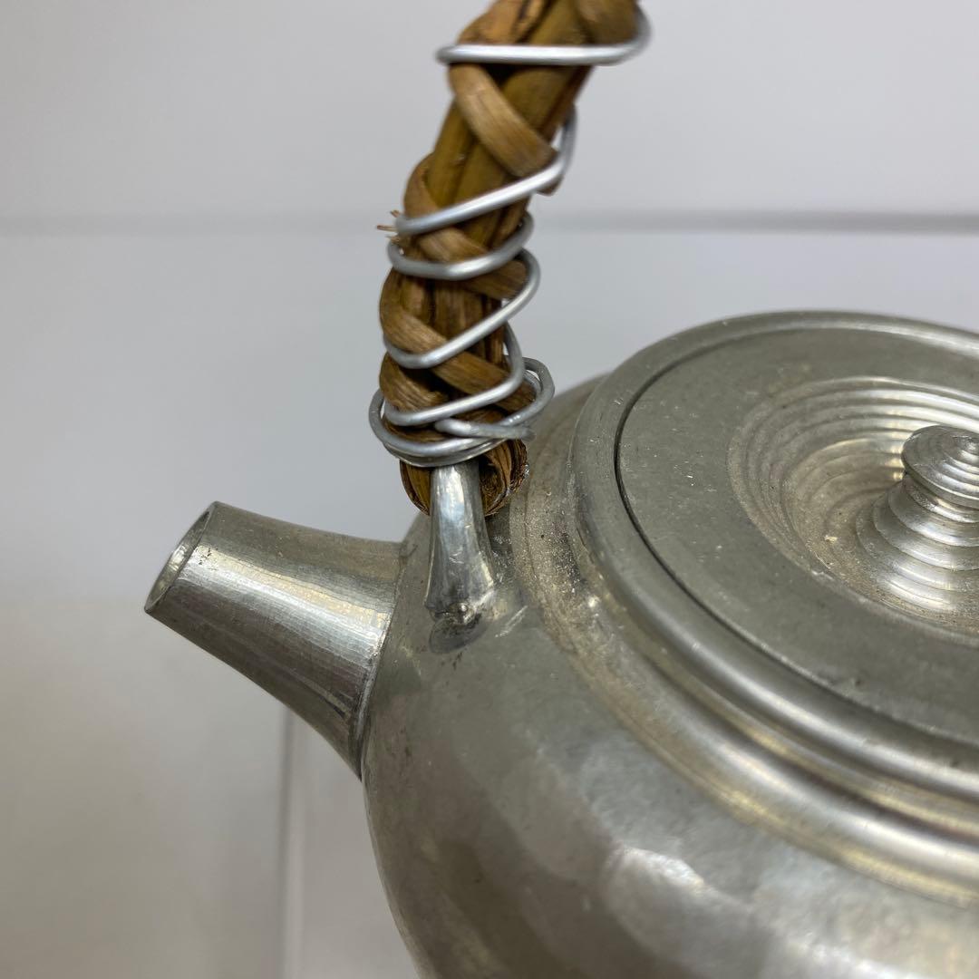 錫製 煎茶急須 199g 幅約10.5 ㎝ 東さ8-0124① - メルカリ