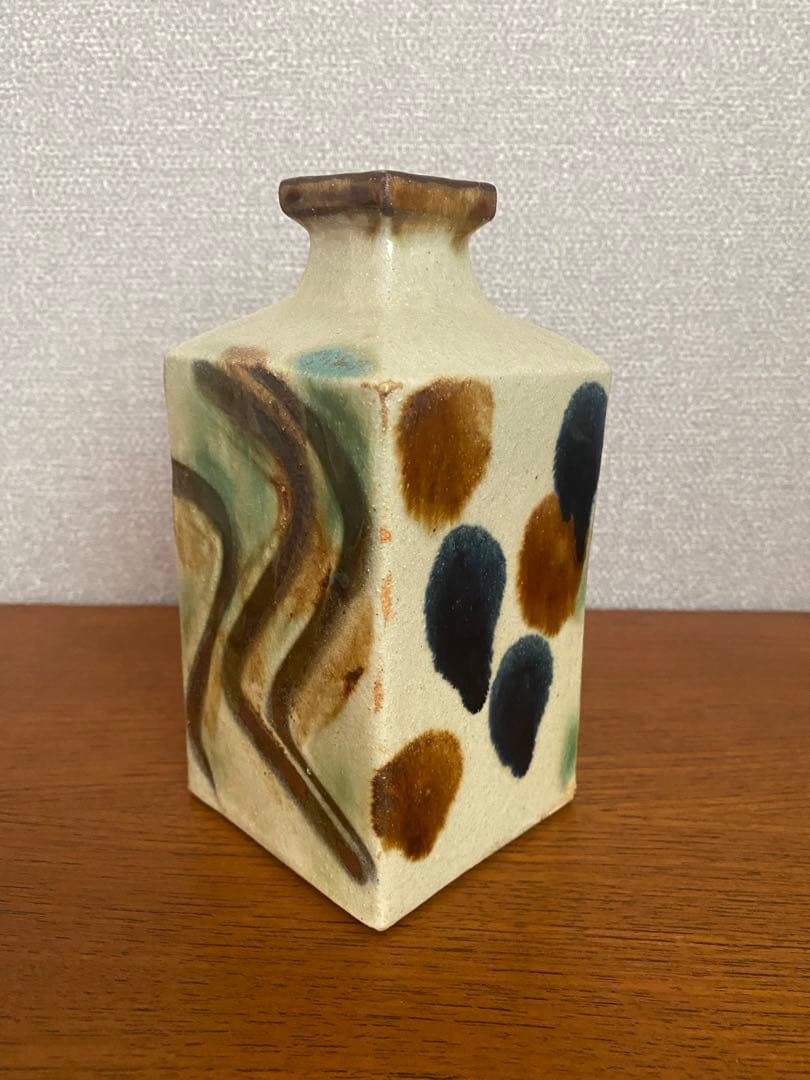 やちむん　読谷村　北窯　壺　花器　松田共司　民藝