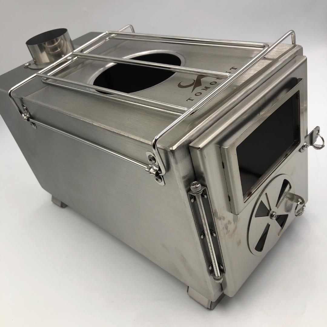 TOMOUNT 薪ストーブ キャンプ 折りたたみ/Y32105-Q2