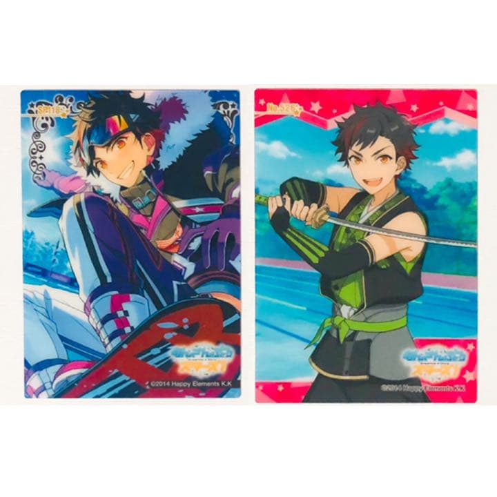 新品☆あんスタ☆流星隊【南雲鉄虎】クリアカード☆SP☆BOX特典☆2点