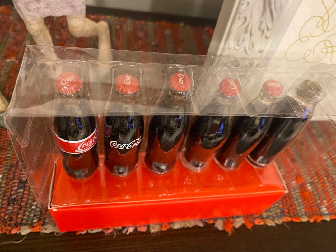 コカコーラ Coca-Cola ミニチュアボトル 6本セット アンティーク 【激