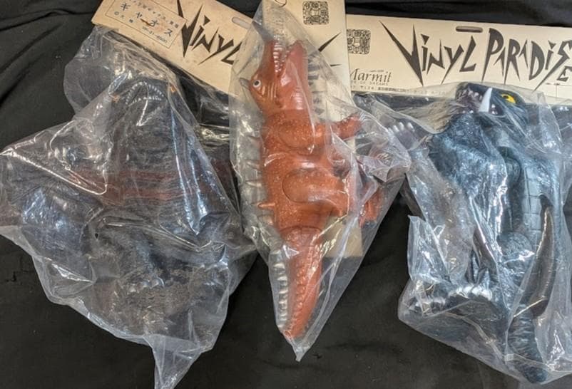 昭和ガメラ・バルゴン・ギャオス（マーミット）ビニールパラダイス未